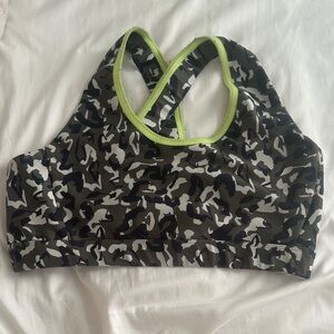 Camouflage Sports Bra